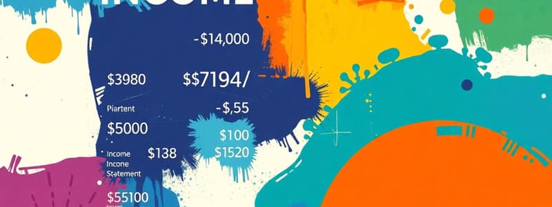 Income Statement Overview