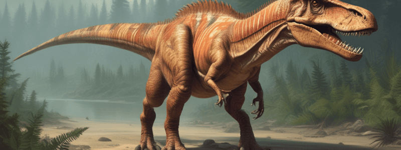 Spinosaurus Hunting Behavior Quiz