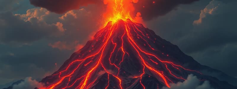 Volcanoes and Volcanic Eruptions Quiz