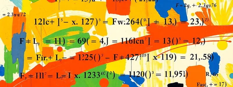 Physics Units and Formulas Quiz