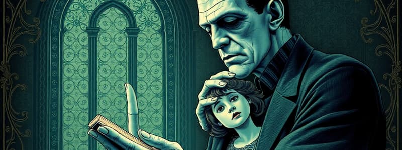 Frankenstein: Victor's Mental State and Family Dynamics