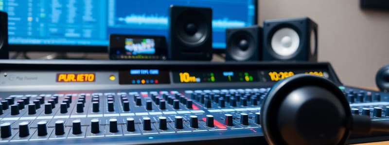 PT101 Module 2 (2023) - Getting to Know Pro Tools