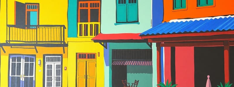 Philippine Architecture and Shophouses Quiz