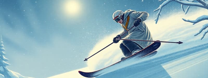 Skiing Technique: Early Weight Transfer & Edging