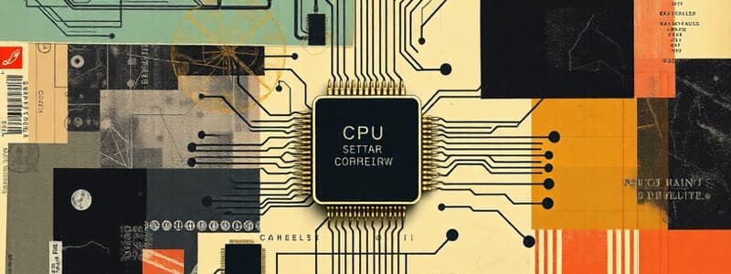 Introduction to CPU Components and Operations