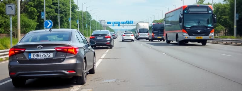 Road Accidents: Causes and Safety Measures