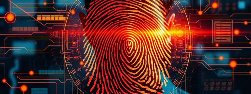 Forensics Chapter 6: Fingerprints