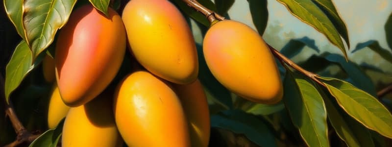 Mangoes: Nature and Nutrition