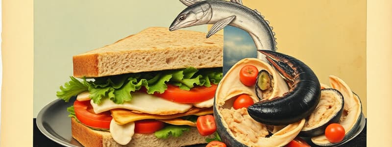 Sandwiches & Seafood Quiz