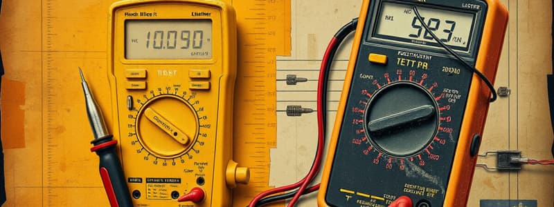 Electrical Test Instruments Overview