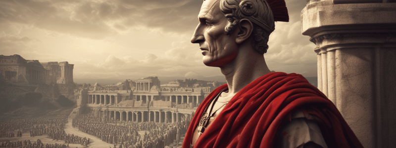 Roman Republic Politics and Assassination of Caesar