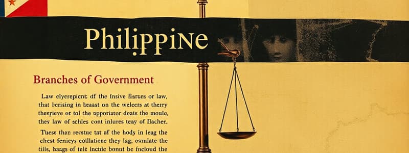 1987 Philippine Constitution Overview