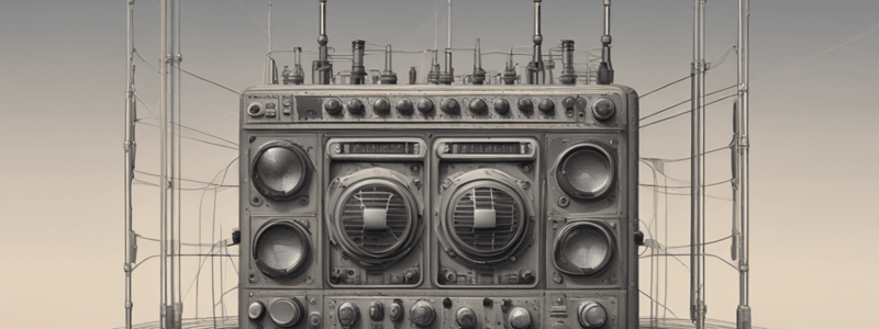 Radio Equipment and Antenna Characteristics