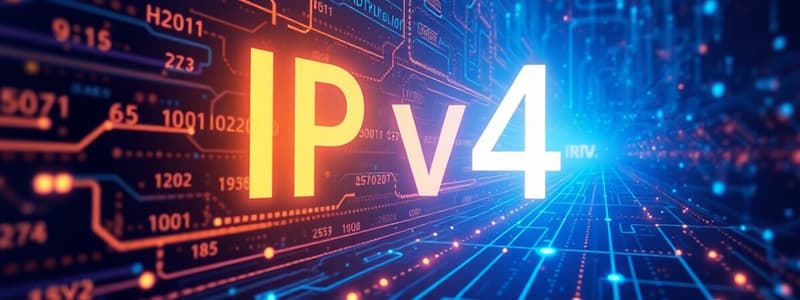 IPv4 Addressing Fundamentals