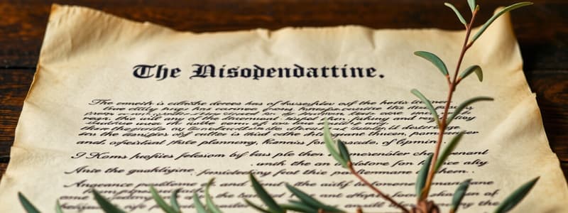 The Declaration of Independence Quiz