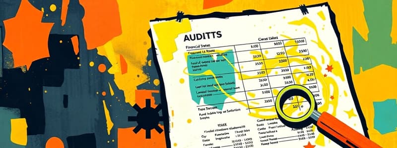 Audit Practice and Procedures II - Week Four