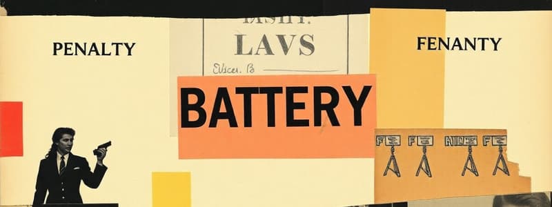 Battery Penalties Overview