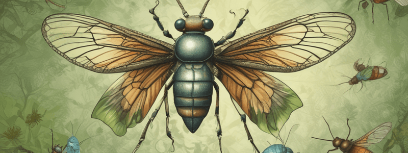 Insects: Orders and Evolutionary Relationships Quiz