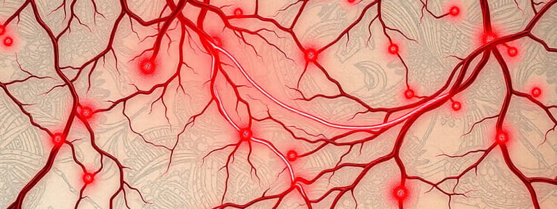 Microcirculation Quiz: Capillary Fluid Exchange G. 16 - 1.5