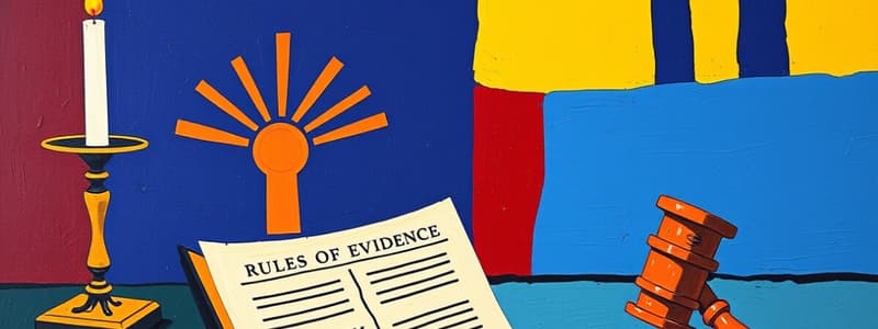 Arizona Rules of Evidence (Core)