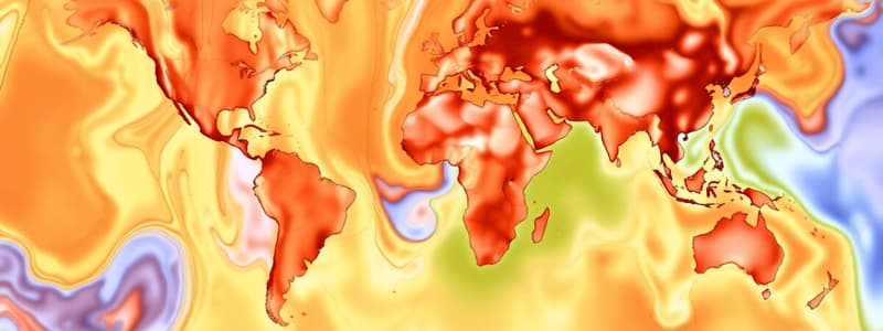 Climate Science: Earth's Temperature Distribution