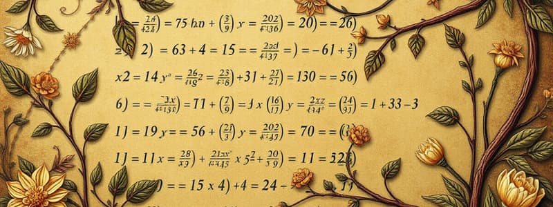 Fundamental Theorem of Algebra Flashcards