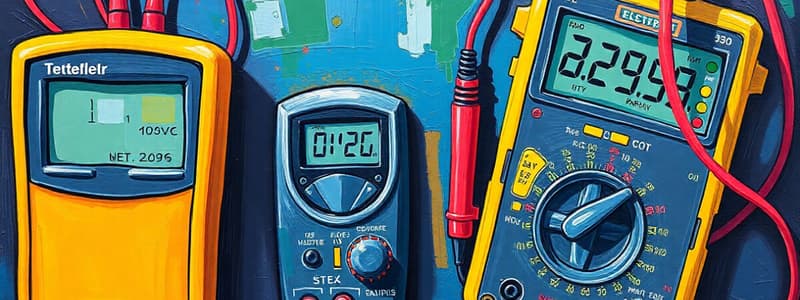 Electrical Test Meter Basics