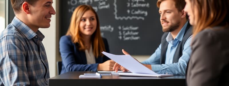 Verkoopgesprek Voorbereiding en Klanttypes