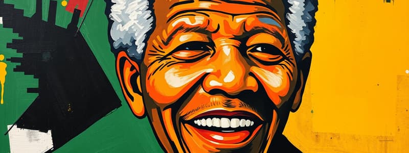 Nelson Mandela and Apartheid History