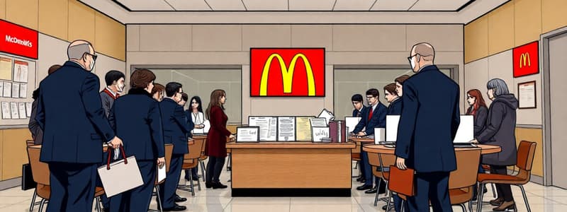 Psychology condense p 91-97  McDonaldization and Bureaucracy Principles