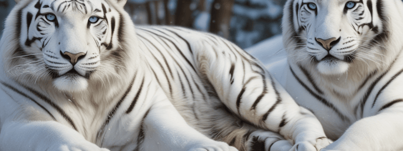 Snow Tigers Lesson Summary