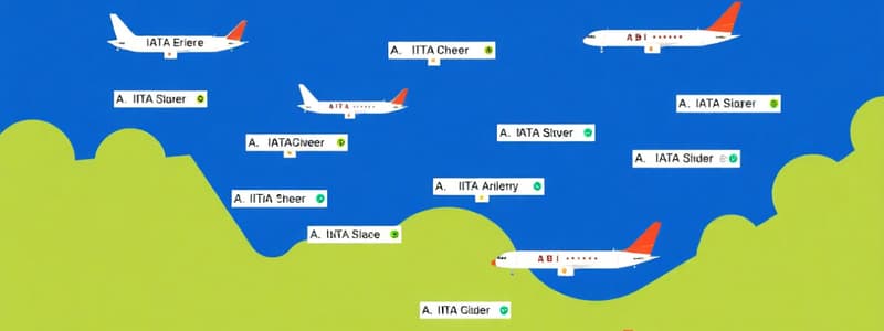 Códigos IATA de Aeródromos en España