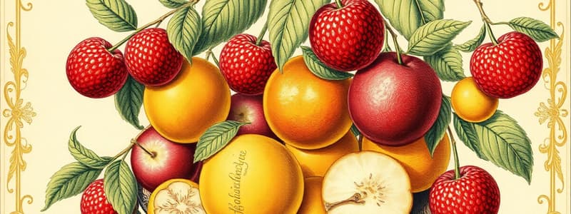 18th-Century Fruit Preservation Discovery