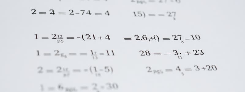 Introduction to Rational Equations