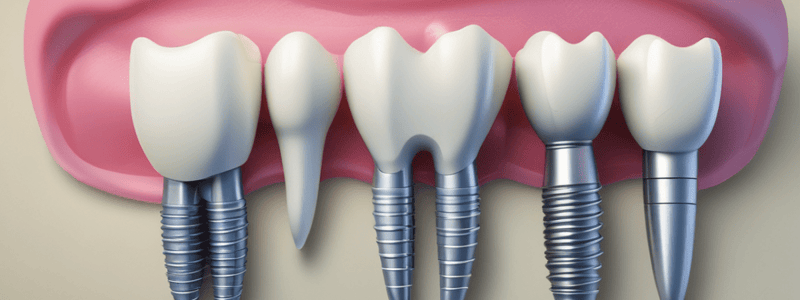 Dental Implant Hex Connections