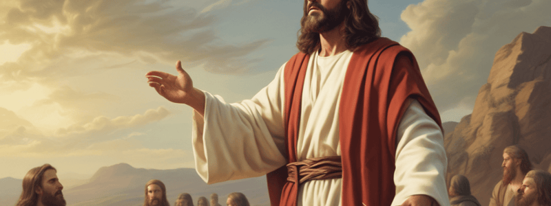 New Testament: Preaching of Christ