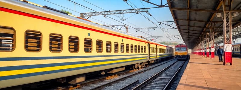 Indian Railways International Transactions Quiz