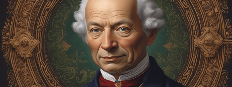 Immanuel Kant Ethics: A Priori Knowledge Quiz