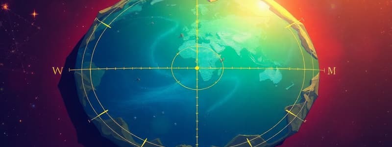 Geographic Coordinate System Quiz