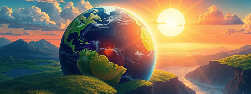 Climate Change and Earth's Energy Balance