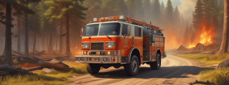 Operationality of Forest Firefighting Plan