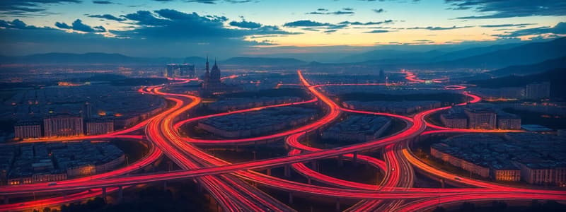 Red de Carreteras en la Comunidad de Madrid