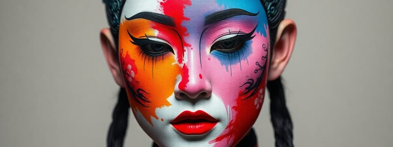 Jingju Lianpu and Asian Opera Makeup