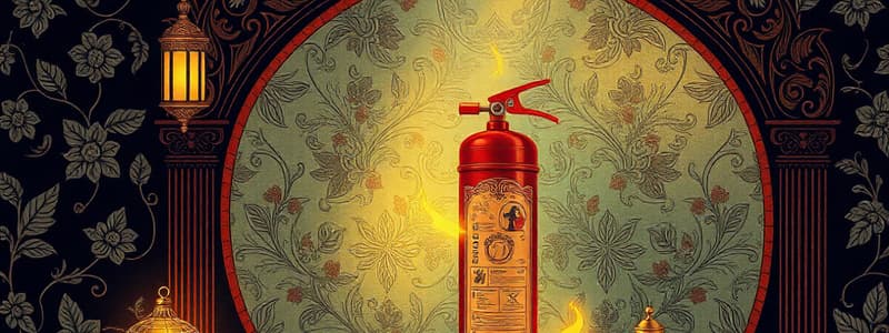 Halon Fire Extinguisher Operation Guide