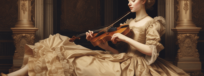 Baroque Music and Architecture Vocabulary