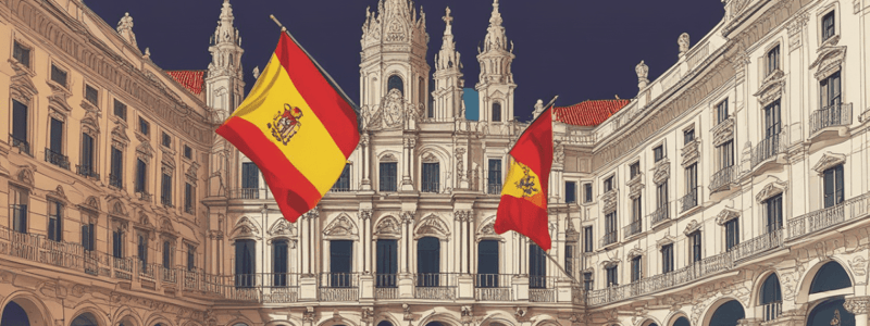 Governing Bodies in Spain Quiz