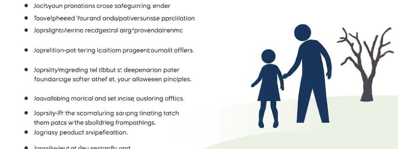 Safeguarding Principles Quiz