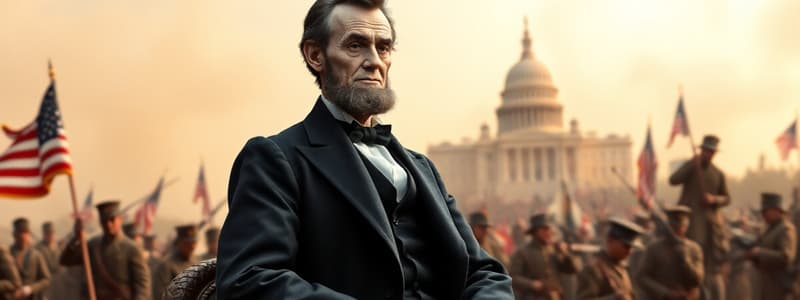 U.S. History Quiz: Lincoln and Civil War Era