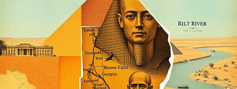 Physical Geography and Ancient Egypt Quiz