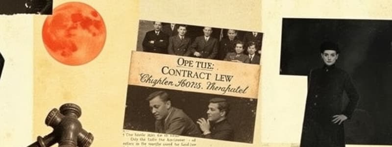 Contract Law Quiz: Offers and Acceptance